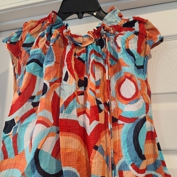 Kaari BLUE top size small - Picture 3 of 6